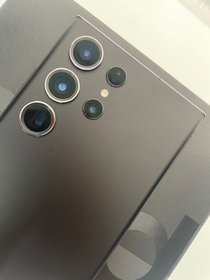 ขาย Samsung s23 ultra 5g สีดำ สวยไร้ริ้วรอย พลาสติกขอบข้างยังอยู่ ปากกาใช่งานปกติ สแกนได้ปกติ กล้องเทพ สเปกแรม12 รอม512 อุปกรณ์ครบชุด รูปที่ 3