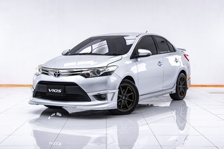 Toyota Vios 2015 1.5 S Sedan เบนซิน ไม่ติดแก๊ส เกียร์อัตโนมัติ เทา รูปที่ 4