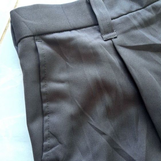 Japanese workwear
single pleated
sumi grey
work pants
w32-33
🔴🔴🔴
 รูปที่ 3