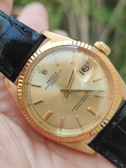 นาฬิกา Rolex DATEJUST Ref.1601 18k Solid Gold  รูปที่ 2