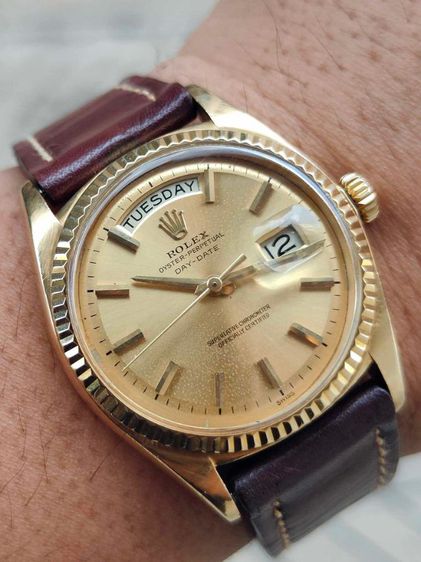นาฬิกา ROLEX DAY-DATE 18k Solid Gold Ref.1803 รูปที่ 17