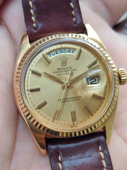 นาฬิกา ROLEX DAY-DATE 18k Solid Gold Ref.1803 รูปที่ 16
