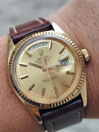 นาฬิกา ROLEX DAY-DATE 18k Solid Gold Ref.1803 รูปที่ 12