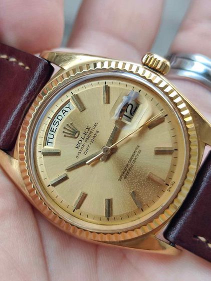 นาฬิกา ROLEX DAY-DATE 18k Solid Gold Ref.1803 รูปที่ 13