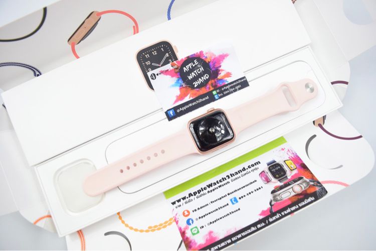 Apple watch SE 40m  Gps ทองครบกล่องไทย รูปที่ 10