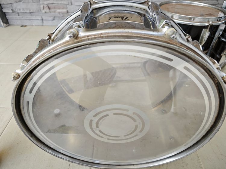 Pearl Steel Shell Snare Drum Size 14"x7 10 PCS Lock System  รูปที่ 4