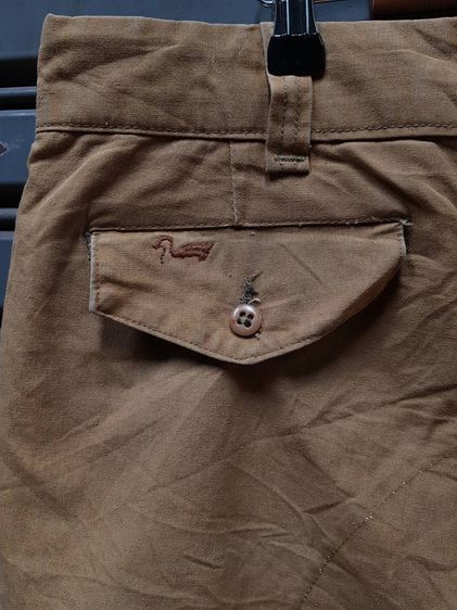Vintage 60s Hunting Pants  Mens Duxbak Birding Brush Field Slacks USA Workwear Talon  รูปที่ 6