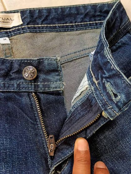 ยีนส์ริมแดง USA สภาพสวยมากๆ รูปที่ 7