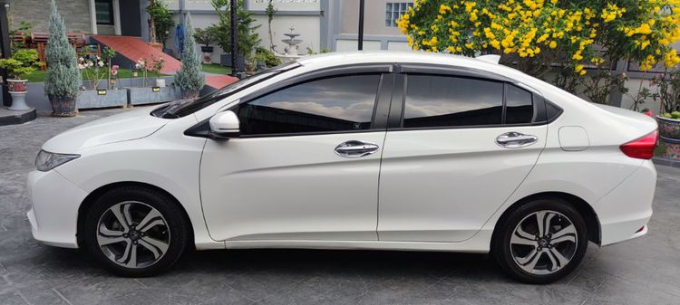 Honda City 2014 1.5 Sv i-VTEC Sedan เบนซิน เกียร์อัตโนมัติ ขาว รูปที่ 3