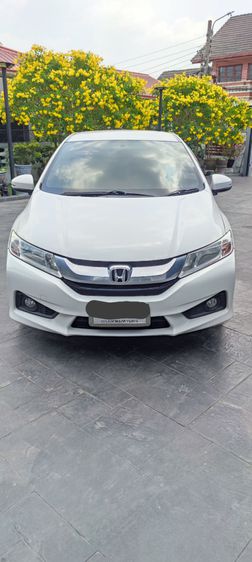 Honda City 2014 1.5 Sv i-VTEC Sedan เบนซิน เกียร์อัตโนมัติ ขาว รูปที่ 2