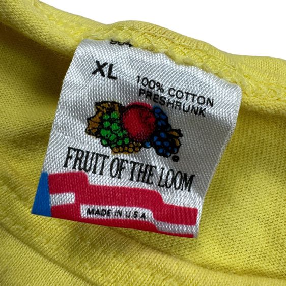 เสื้อยืด เสื้อกล้าม​ 90s USCG x Fruit​ of​ the​ Loom​ Size XL​ รูปที่ 4