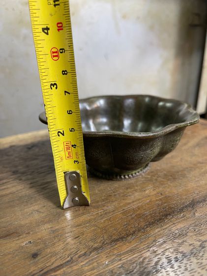 ถ้วยน้ำชา ลายของมงคลแปดอย่าง ทองเหลือง รูปที่ 11