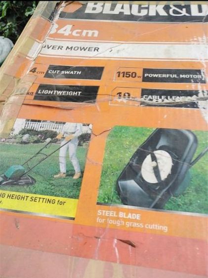 เครื่อง​ตัด​หญ้า​แบบลอยตัว​Black​ and​ Decker รูปที่ 9