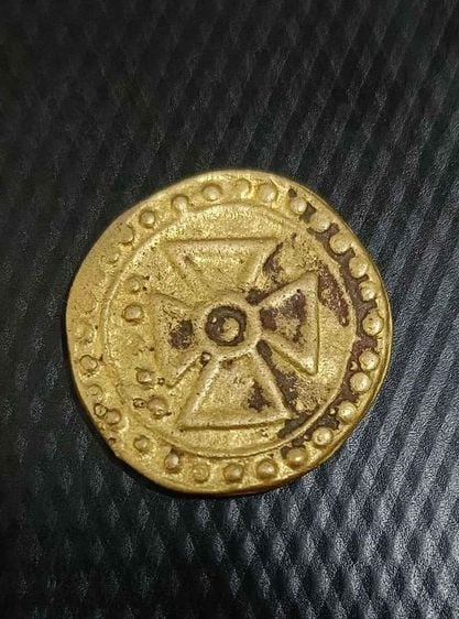 เหรียญโบราณฟูนัน สภาพสวยสมบูรณ์ เก่ามาก หายาก มีน้ำหนัก น่าสะสม รูปที่ 1