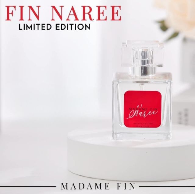 น้ำหอม Madame Fin (มาดามฟิน) กลิ่น ฟินรี Fin Naree สีแดง 50ml. รูปที่ 5