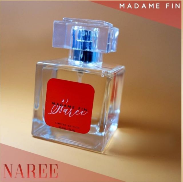 น้ำหอม Madame Fin (มาดามฟิน) กลิ่น ฟินรี Fin Naree สีแดง 50ml. รูปที่ 4