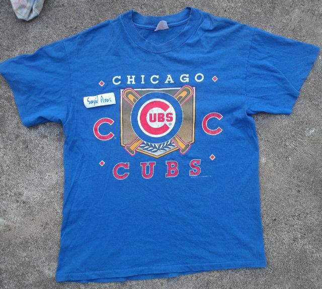 🔥🔥🔥 เปิดขาย เสื้อ Vintage  Baseball CHICAGO CUBS ปี90 🔥🔥🔥 รูปที่ 3