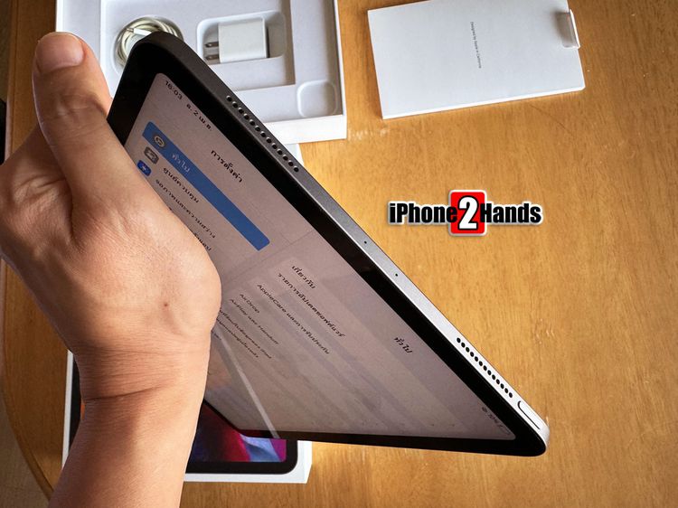 iPad Pro 11 2018 Gen2 สีดำ 128gb Wifi ศูนย์ไทย ครบกล่อง มือสอง ราคาถูก รูปที่ 4