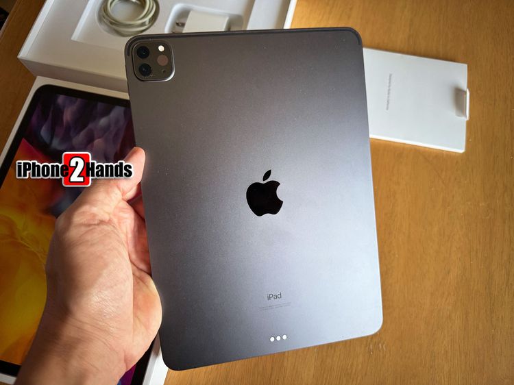 iPad Pro 11 2018 Gen2 สีดำ 128gb Wifi ศูนย์ไทย ครบกล่อง มือสอง ราคาถูก รูปที่ 3