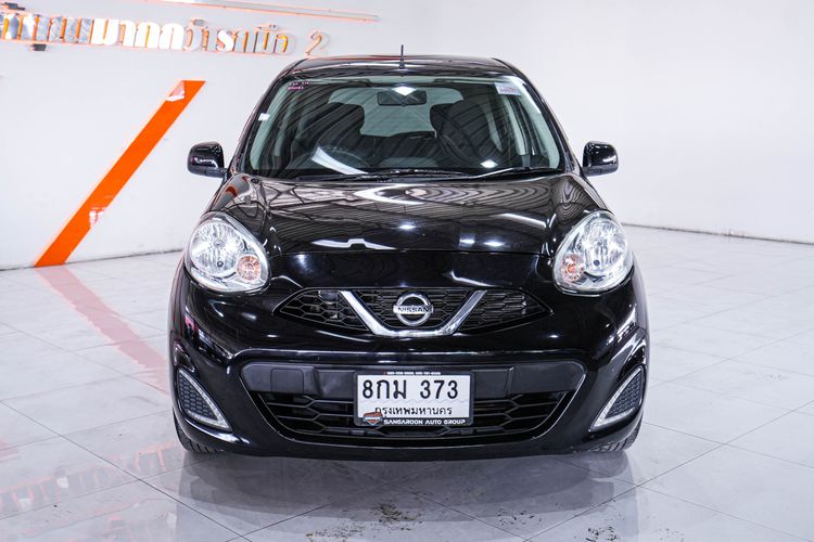 Nissan March 2018 1.2 E Sedan เบนซิน ไม่ติดแก๊ส เกียร์อัตโนมัติ ดำ รูปที่ 2