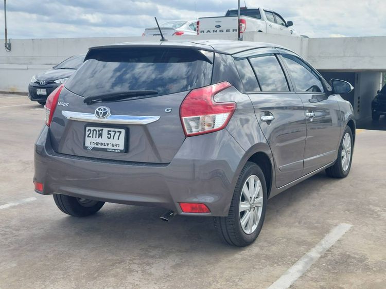 Toyota Yaris 2013 1.2 G Sedan เบนซิน ไม่ติดแก๊ส เกียร์อัตโนมัติ ดำ รูปที่ 4