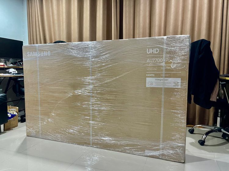 Samsung TV 75 นิ้ว 4k มือ1 Crystal Processor 4k สั่งงานด้วยเสียง ประกันศูนย์ รูปที่ 2