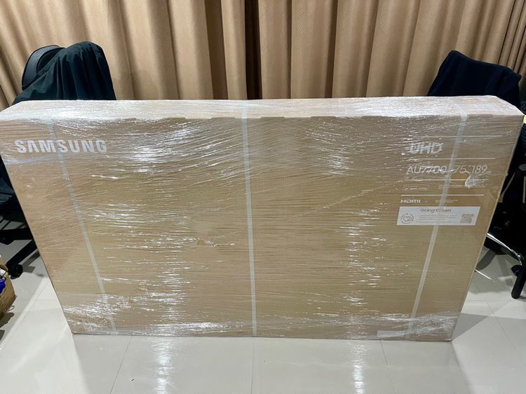 Samsung TV 75 นิ้ว 4k มือ1 Crystal Processor 4k สั่งงานด้วยเสียง ประกันศูนย์ รูปที่ 3