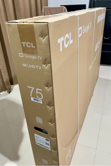 TCL 4K UHD 75 นิ้ว มือ1 120Hz Google TV Dolby Vision-Atmos ประกันศูนย์ 3 ปี สั่งงานด้วยเสียง รูปที่ 9