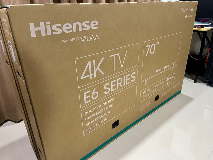 Hisense 4K 70 นิ้ว มือ1 Smart TV สเปคโหด, Dolby Vision, Dolby Audio, dts Virtual X ประกันศูนย์ 3 ปี รูปที่ 5