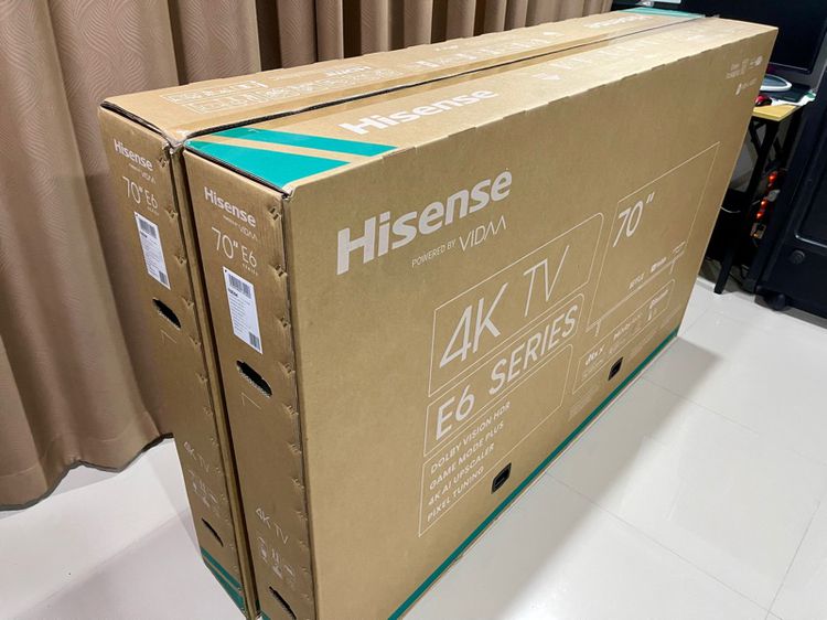Hisense 4K 70 นิ้ว มือ1 Smart TV สเปคโหด, Dolby Vision, Dolby Audio, dts Virtual X ประกันศูนย์ 3 ปี รูปที่ 9