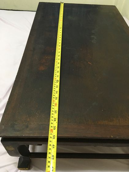 โต๊ะไม้ลงขอบทอง สีดำ  รูปที่ 5
