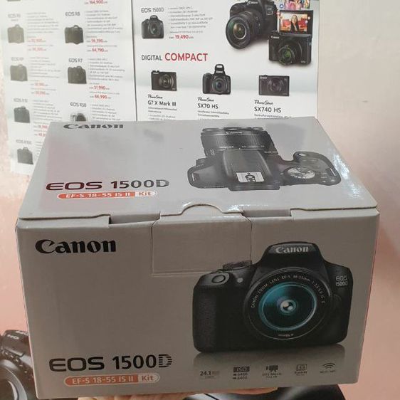 กล้องดิจิตอล Canon DSLR 1500d ใหม่มือ 1 ประกันศูนย์ไทย รูปที่ 3