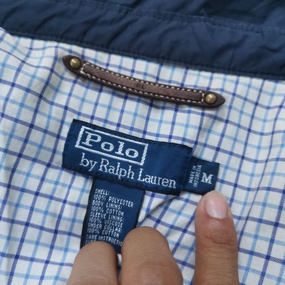 Polo Ralph Lauren Navy Blues Harrington Jacket รอบอก 47” รูปที่ 11