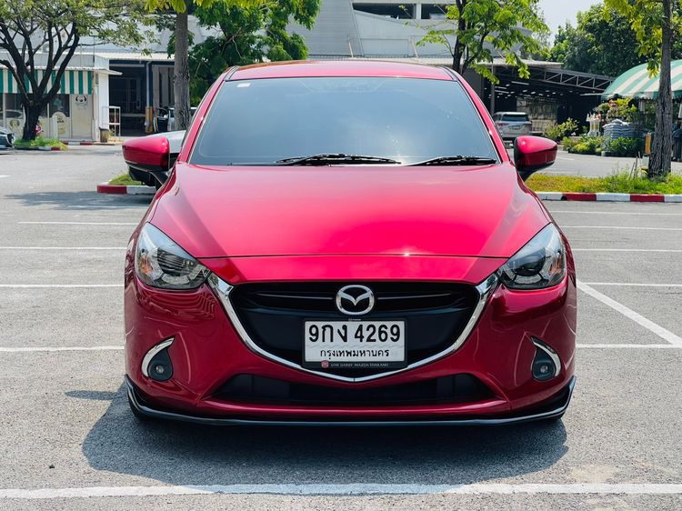 Mazda Mazda 2 2018 1.3 High Connect Sedan เบนซิน ไม่ติดแก๊ส เกียร์อัตโนมัติ แดง รูปที่ 2