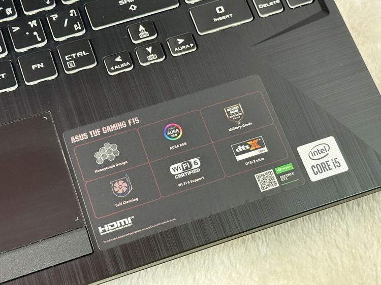 Asus TUF Gaming F15 GTX 1650 อัพ Ram 16 GB FX506LH (NB1202) รูปที่ 5