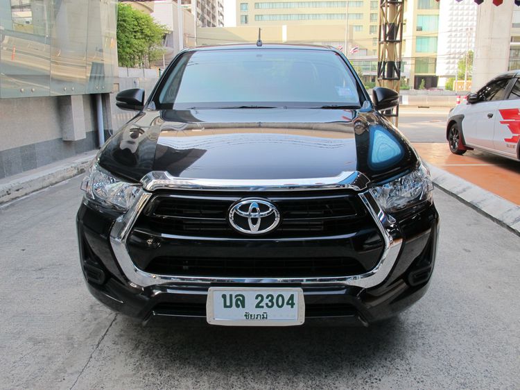 Toyota Hilux Revo 2022 2.4 Z Edition Entry Pickup ดีเซล ไม่ติดแก๊ส เกียร์ธรรมดา ดำ รูปที่ 3