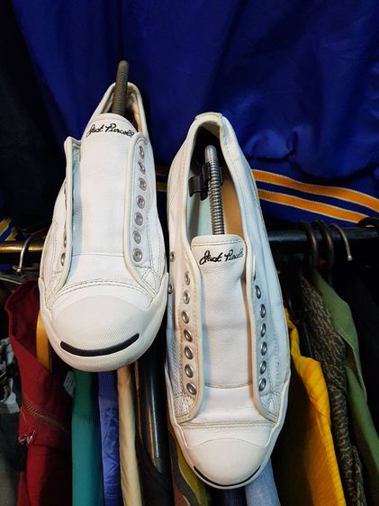 converse jack Purcell  leather shoes รูปที่ 2