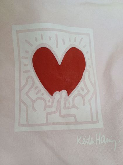 Keith Haring Cotton Bag กระเป๋าผ้า รูปที่ 7
