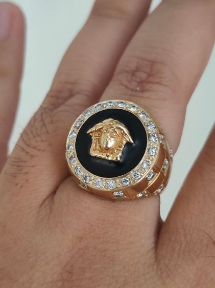 แหวน Versace Medusa Diamond 18k Gold  รูปที่ 6