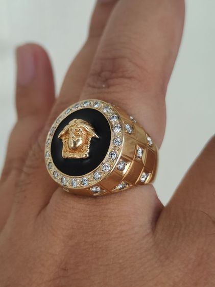 แหวน Versace Medusa Diamond 18k Gold  รูปที่ 14