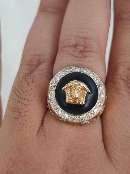 แหวน Versace Medusa Diamond 18k Gold  รูปที่ 3