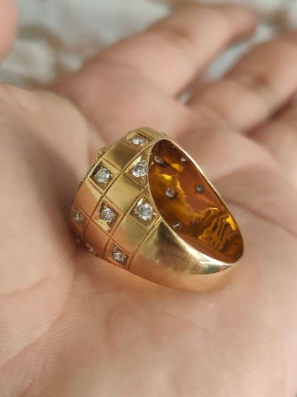 แหวน Versace Medusa Diamond 18k Gold  รูปที่ 11