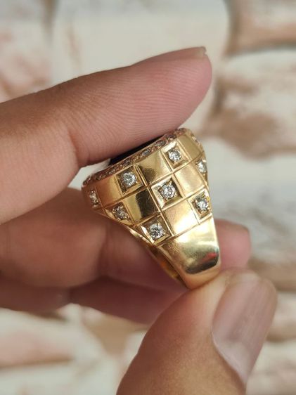 แหวน Versace Medusa Diamond 18k Gold  รูปที่ 16