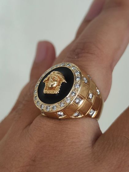 แหวน Versace Medusa Diamond 18k Gold  รูปที่ 5