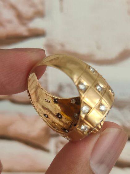 แหวน Versace Medusa Diamond 18k Gold  รูปที่ 15
