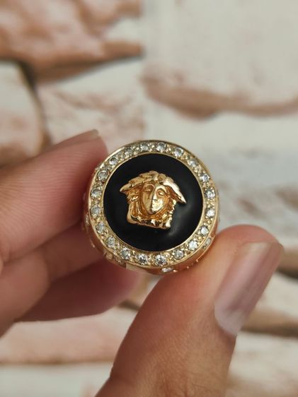 แหวน Versace Medusa Diamond 18k Gold  รูปที่ 18