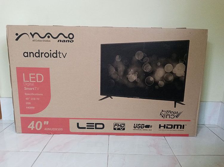 Saleของใหม่ NANO ทีวี FHD LED 40" Android รุ่น 40NUD9300 3,300 บาท รูปที่ 6