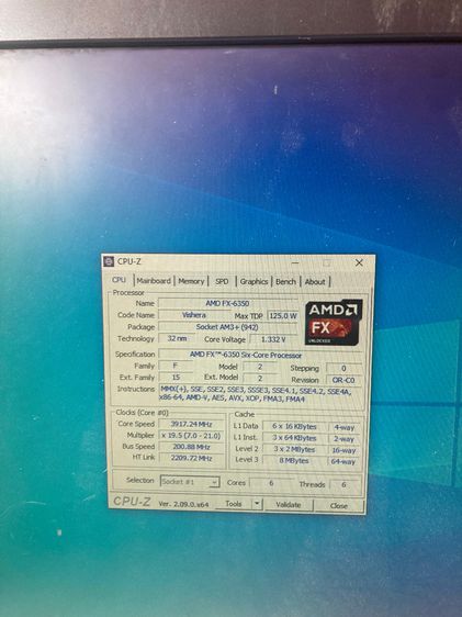 ยกเคส AMD FX-6350 Six-Core แรม 8G HDD1TB การ์ดจอแยก 1G (มีบริการเก็บเงินปลายทาง ) รูปที่ 4