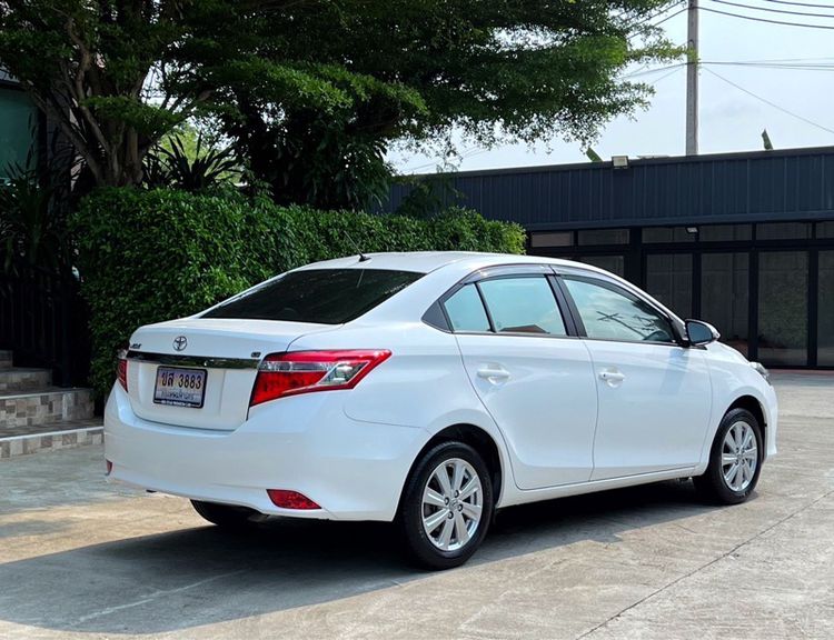 Toyota Vios 2015 1.5 G Sedan เบนซิน ไม่ติดแก๊ส เกียร์อัตโนมัติ ขาว รูปที่ 3