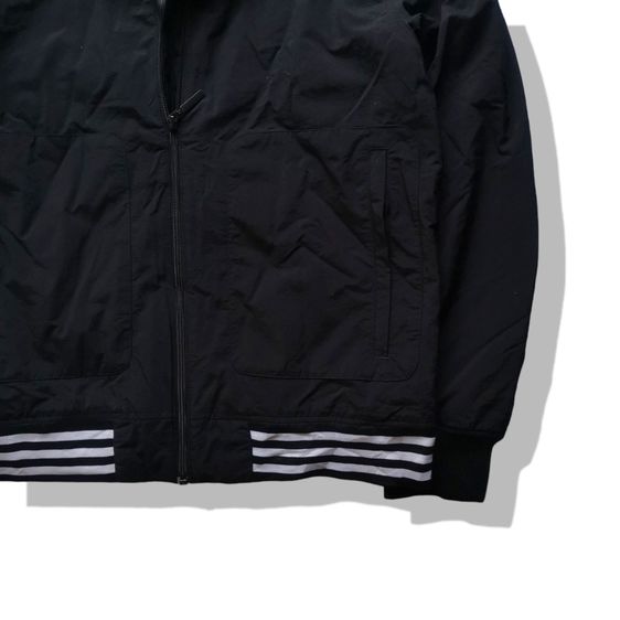 adidas Black Full Zipper Jacket รอบอก 45”  รูปที่ 5
